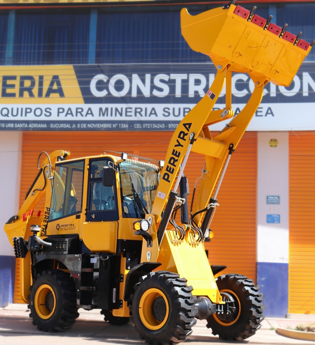 MINI RETROEXCAVADORA 2.5 TON