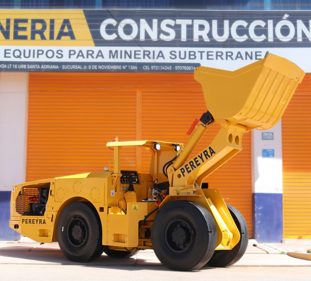 CARGADOR FRONTAL TIPO SCOOPTRAM DE 2 TON