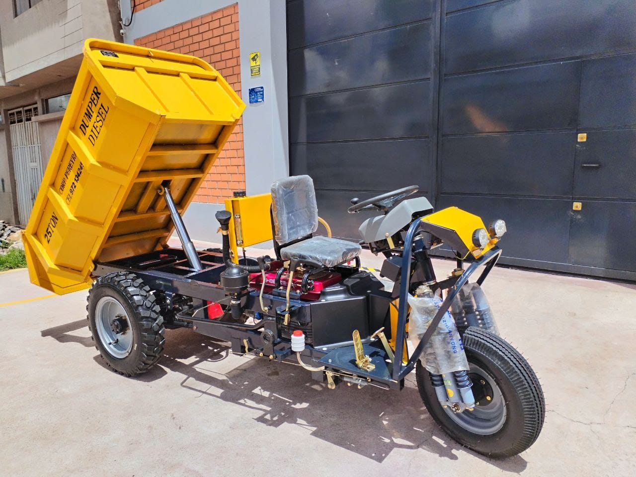 MINI DUMPER DIESEL 2.5 TON
