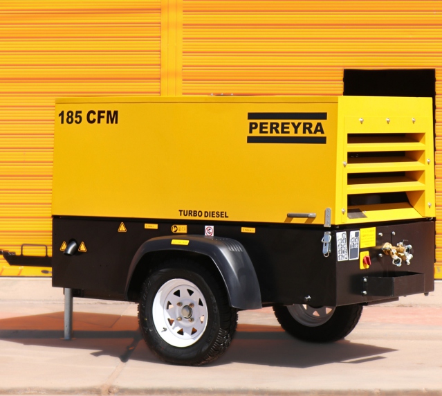 COMPRESORA DE 185 CFM